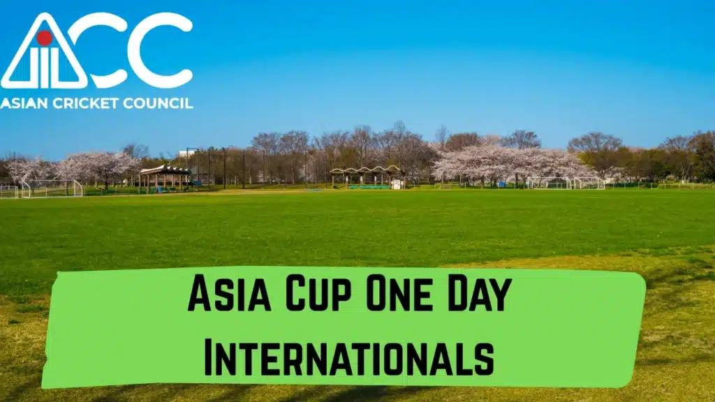 Asia Cup One day in Asia Cup Host