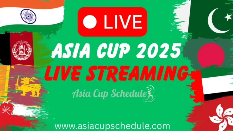 Asia Cup 2025 live streaming—Check live scores and enjoy the action 9 Asia Cup 2025 live streaming