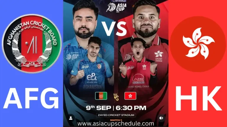 Afghanistan vs Hong Kong match Live Score—Scorecard, Commentary, and more 2 Afghanistan vs Hong Kong live match
