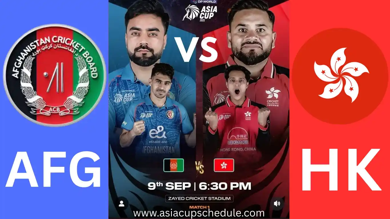 Afghanistan vs Hong Kong match Live Score—Scorecard, Commentary, and more 1 Afghanistan vs Hong Kong live match