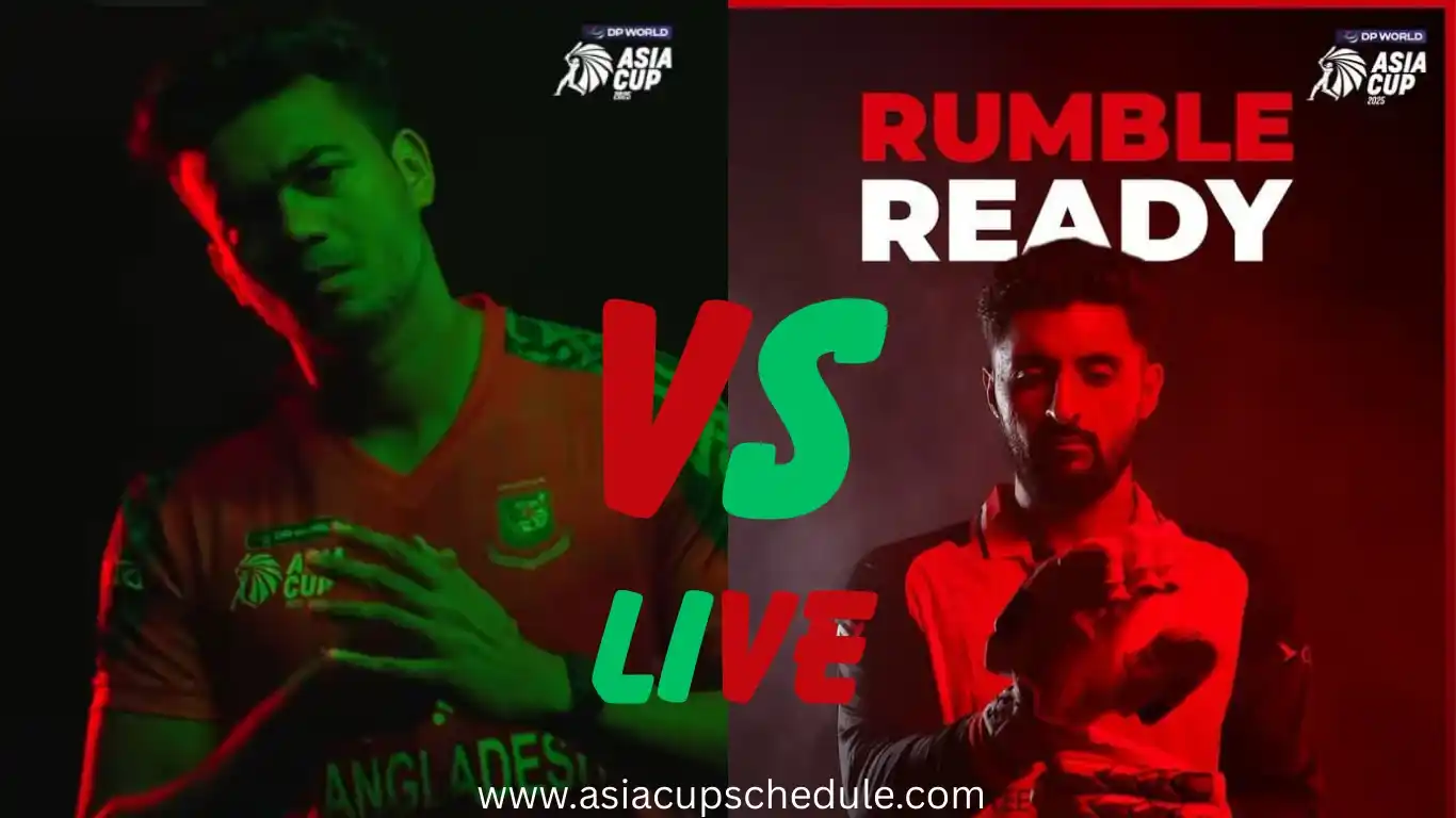 Bangladesh vs Hong Kong Live match today—Asia Cup 2025 3rd Match 1 Bangladesh vs Hong Kong Live