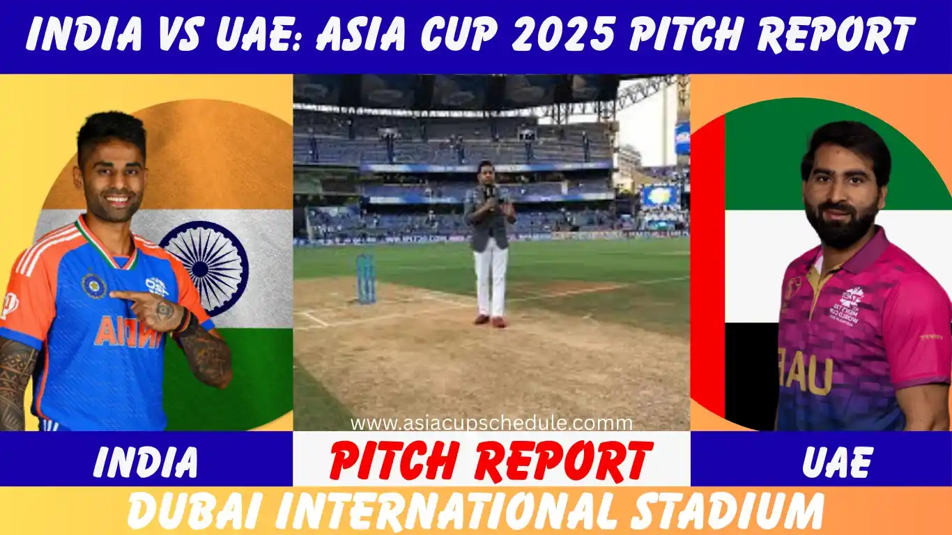 India vs UAE, Asia Cup 2025 2nd Match – Toss, Pitch Report, Win Prediction & Playing XIs 1 IND vs UAE Toss and pitch Report