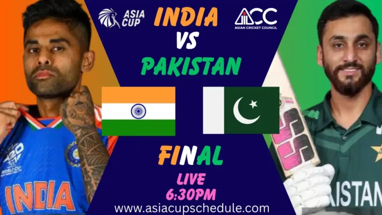 India vs Pakistan live match today: Asia Cup 2025 Final 1 India vs Pakistan final match live: Asia Cup 2025