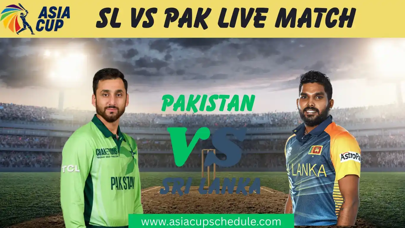 Pakistan vs Sri Lanka Live Match Today – Asia Cup 2025 Updates 1 Pakistan vs Sri Lanka live match today