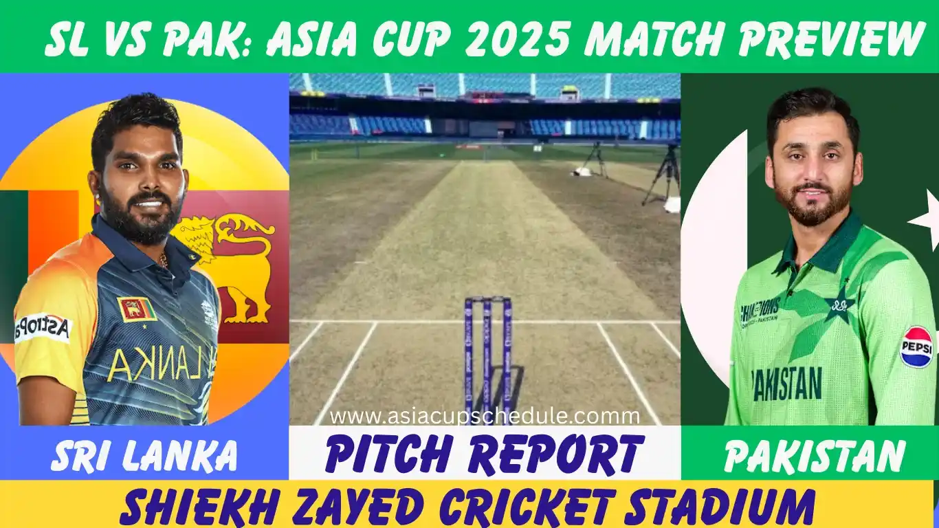 Pakistan vs Sri Lanka Match Preview: Toss, Pitch Report, & Win Prediction 1 SL vs Pak match preview, toss, pitch and win prediction