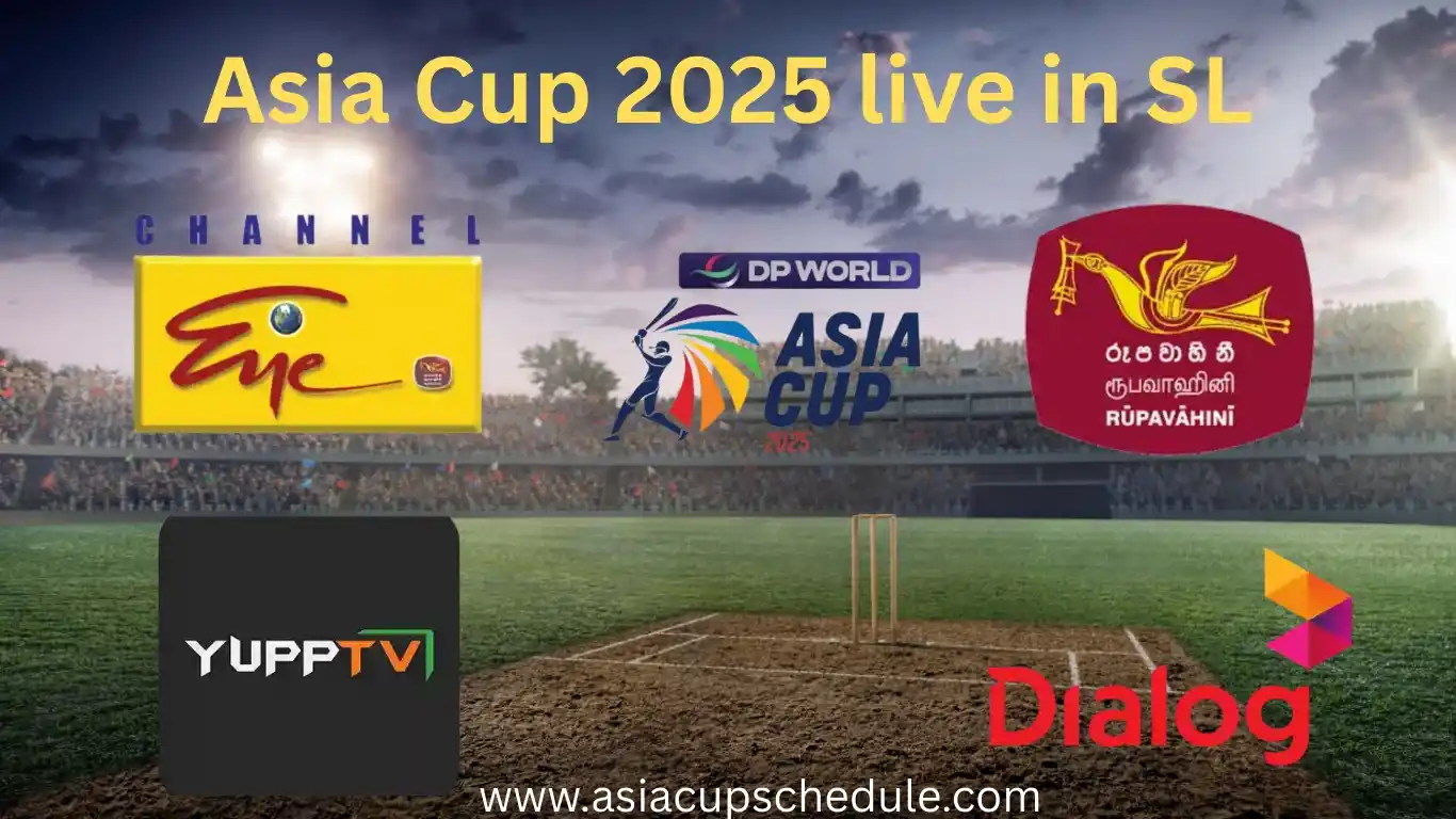 How to Watch Asia Cup 2025 Live in Sri Lanka – Full Guide 1 Watch the Asia Cup 2025 live in Sri Lanka