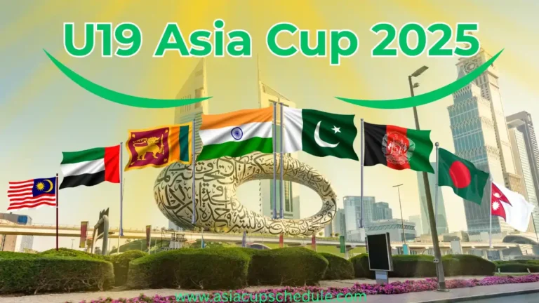 U19 Asia Cup 2025